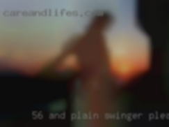 56 and plain swinger pleasuring using right spots.